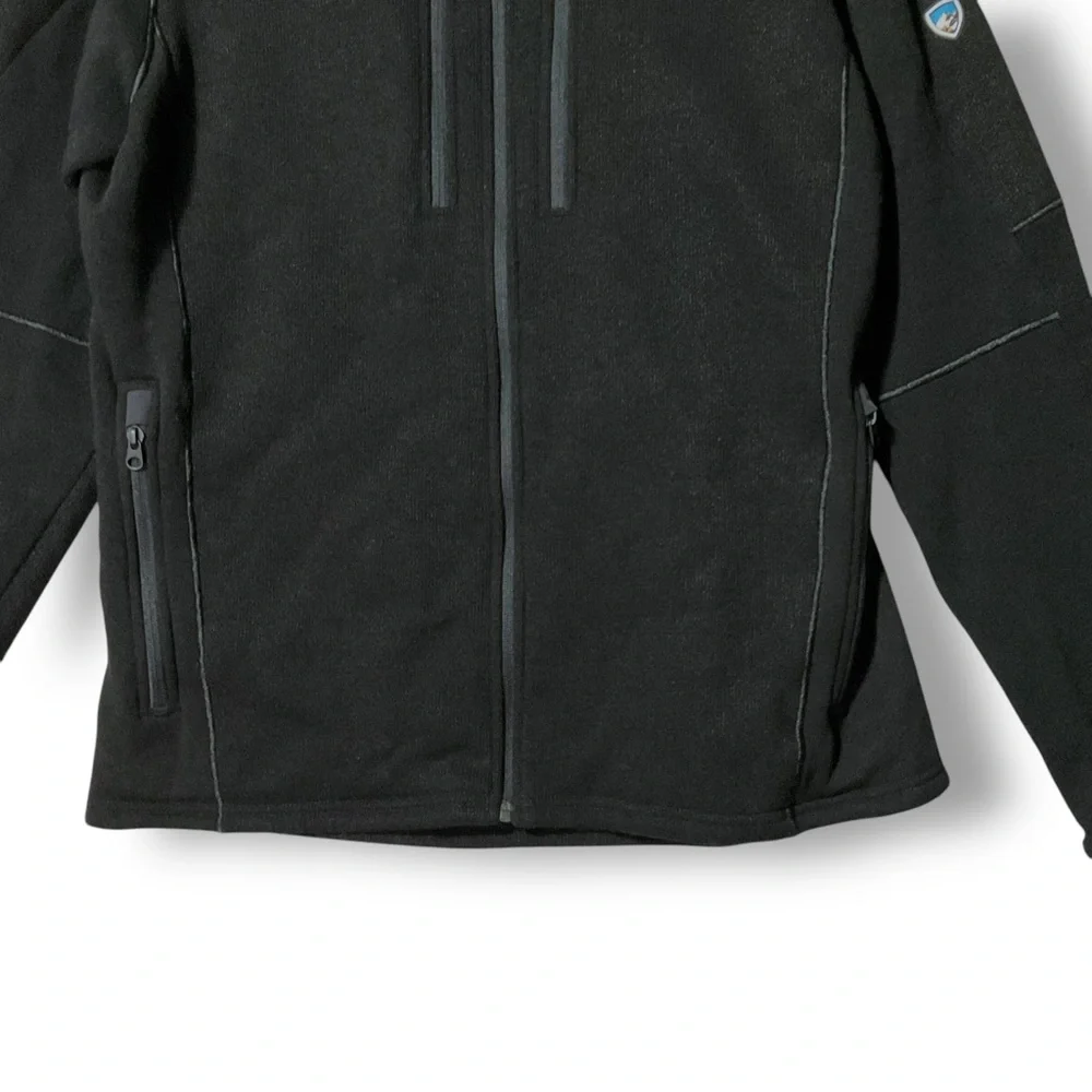 KUHL Interceptr Full Zip Fleece Jacket XL Black Outdoor Performance - Picture 5 of 13